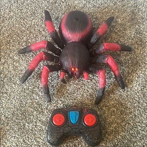 Remote Control Spider Toy - Black and Red